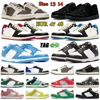 Big Size Collection Mens Running Shoes Jumpman 1 Low Black Phantom US 13 14 Sneakers Fragment 1s Reverse Mocha Bred Toe Dunksb Lows Panda Unc Trainer TN Plus TNS 47 48 48
