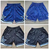 Los pantalones cortos de baloncesto de la NBA Orlando's Magic's bordado hecho de tela fina262r