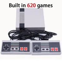 2023 export hot selling video console AV output 8-bit Mini console retro classic game USB controller built-in 620 game phone
