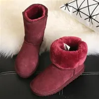 2020 goedkoop in bouillon halve laarzen 12 kolor winter sneeuwschoenen sexy wgg dames sneeuwlaarzen winter warme laars katoengevulde schoenen269T