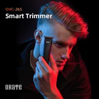 Orate Professional Hair Trimmer Touch Sliding Sensor Clippers Cordless Beard T Outiner Barber Cutting Kit For Heads Beards Dog Pet Cutting Tools CPA5158 J0228