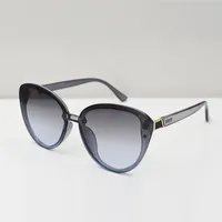 high quality fashion womans sunglasses Gradient Occhiali da sole Cat Eye Oval glasses mens sunglass Gafas de sol designer women ey308Z