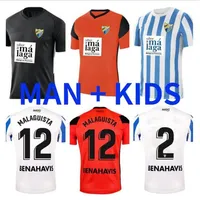 21 22 Malaga Soccer Jerseys Molaga 2021 2022 K Bare Juanpi Adrian CF Football Shirt Bar Juankar Camiseta de Futbol Juande Hombres253q