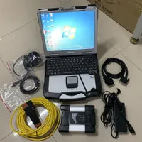 For BMW ICOM Next Auto diagnosis Tools Code Scanner with CF30 4G Used Toughbook Laptop 1tB HDD 2021 12 Soft-ware268I