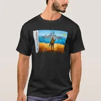 Camisetas para hombres Funny Warship GO F-Sink Sello de franqueo Ucrania Camiseta Camiseta de manga corta Captical Ock Mens