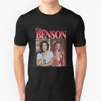 Camisetas para hombres Olivia Benson 90s Inspirada Vintage Homense Shirt Cotton 6XL Ley y Orden SVU Mariska Hargitay Eo Bensler