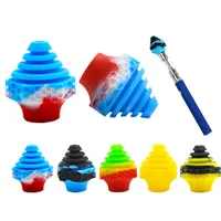 Latest Smoking Colorful Silicone Multi-size Joint Change-over Caps Portable 510 Pen Battery Filter Waterpipe Hookah Shisha Bong Connector Cigarette Holder
