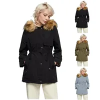 여자 재킷 지퍼 업 여성 재킷 임산부 아노락 아노락 여성의 두껍게 된 외투 고기 고기 따뜻한 겨울 가벼운 여자 트렌치 코트