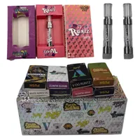 New Arrival Runtz Atomizer Vape Cartridge Atomizers 1.0ml Ceramic Glass Tank Vaporizer Empty Cartridges 510 Thread Thick Oil Carts with gift boxes