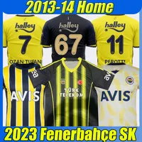 22/23 Fenerbahce SK soccer jerseys 2022 2023 Thiam PELKAS Mesut Ozil Ozan Tufan Perotti Samatta Futbol 2013-14 home retro football shirt