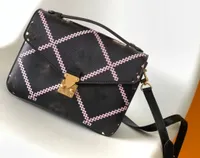 Bolsas bolsas para mujeres bolsas mensajero de hombro de estilo clásico dama de moda bolsos