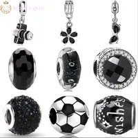 Japan Simulated Animal Black Cat Resin Charms for Jewelry Making