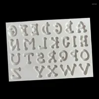 DIY Epoxy Resin Mold Handmade Crystal Letter Silicone Molds