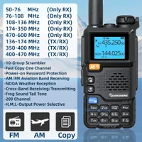 Quansheng UVK5 walkie-talkie full-band aviation band hand-held outdoor  automatic one-button frequency matching go on road trip H