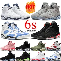 jumpman 6 men women 6s basketball shoes UNC Georgetown White Red Oreo British Khaki Olive Black Cat Bordeaux Bred Defining Moment mens trainers sports sneakers