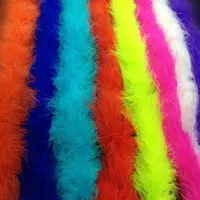 كامل 2M Marabou Feather Boa for Fant Party Party Burlesque Boas Costume Ascide 273W
