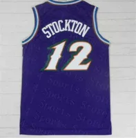 Men&#039;s T Shirt Retro Basketball Jersey 33 Bird Johnson Stockton Karl Malone Jason Williams Ewing Gary Payton Kemp Barkley BOGU