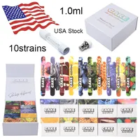 Usa Stock Cake She Hits Different Atomizers Full Glass Cartridges 1.0ml Vape Cartridge Packaging Press on Carts
