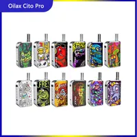 Oilax Cito Pro Atomizers Vape Pen 2 in 1 스타터 키트 두꺼운 오일 왁스를위한 전자 담배 400mah 예열
