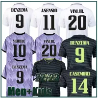 2023 Benzema Finals Soccer Jersey 22 23 Camisa de futebol Camavinga Alaba Modric Valverde Quarto Camiseta Men Kids 2022 Uniformes Vini Jr Tchouameni