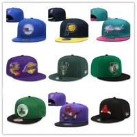 2022 최고 농구 모자 야외 스포츠 야구 모자 편지 패턴 자수 선 모자 남성 여성 조절 가능한 스냅 백 모자 H5 -1