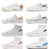 2022 Blazer Mid 77 Vintage Jumbo Casual Shoes Mens Women Blazers OG Black White Red Pine Green Summit Summit Arctic Punch Punch Tare Trainsers Designer Sneakers Sneakers Sneakers