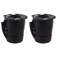 재사용 가능한 커피 필터 Keurig My K-Cup 1 02 0 All Keurig Home Coffee Makers Black 2pcs Pack250N