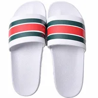 Slippers stripe slipper Gear bottoms mens women slide striped sandals causal Designer flip flops Z4u6#