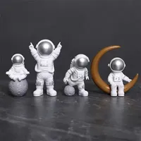 Figura resina Statue Oggetti decorativi Figurante Spaceman Scultura Eonal Toys Desktop Decorazione per la casa Astronauta Modello Regalo per bambini 3144 T2