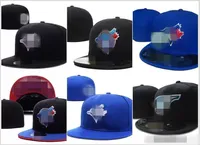 2022 클래식 팀 야구 피팅 모자 로얄 블루 컬러 캐나다 패션 힙합 스포츠 필드에 풀 닫힌 디자인 캡 저렴한 남자 여자 캡 h5