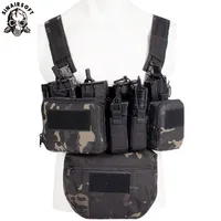 Мужские жилеты CS Match Wargame TCM Senge Rig Airsoft Tactical Vest Mary Gear Pack Magazine Mourster Molle System Taist Men Nylon Swat 220901