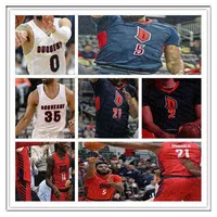 Men&#039;s T Shirt 2021 Men Basketball Duquesne Dukes Colleges TAVIAN DUNN-Tavian Dunn-Martin LAMAR NORMAN JR.MARCUS WEATHERS HUGHES S