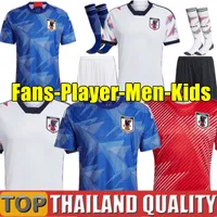 22 23 Japan Soccer Jerseys Kubo 2022 2023 Fans Player Version Minamino Shibasaki Ito Yoshida Football Shirt Kamada Tsubasa Haraguchi Men Kids Kit Uniform