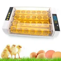 Novo automático 24 pintinho digital Incubadora de ovos de ovo Hatcher Controle de temperatura3036