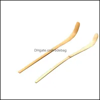 Spoons Bambus Matcha Scoop Tee Japanische Zeremonie Accessoires Spoon 363 S2 Drop Lieferung 2021 Hausgarten K￼che Essbar Fl￤t DHG3X