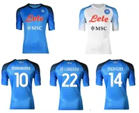 22-23 Napoli Home personnalisé des maillots de football de qualité thaïlandais