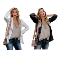 Spring And Winter Blazers Women Casual Fashion Solid Color Single Breasted Long