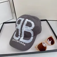 22SS diseñador de marca masculina gorra de béisbol alfabeto femenina casqueta de algodón puro parejas moda actividades de viaje al aire libre sombrero