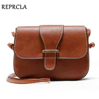 Totes Reprcla New Arrival Bags Small Vintage Shoulder Pu Leather Messenger Crossbody Designer Ladies220831