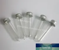 Boutique Packing Bottle Bath Salt Tube with Aluminum Cap Plastic Cosmetic Tube Sugar Candy Packaging Containers 30ml