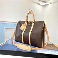 Дизайнерские дизайнерские сумки для роскоши носит All Bandouliere 55 50 45 см женщины, туристическая сумка, мужчина, классическая кожа
