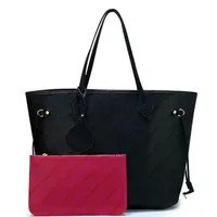 디자이너 가방 여성 핸드백 지갑 진정한 가죽 숄더백 일련 번호 날짜 코드 먼지 가방이있는 지갑 지갑