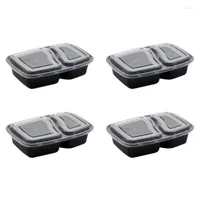 Dinnerware Sets 20 Pcs Packing Boxes Lunch Disposable Storage Containers Box Meal Prep