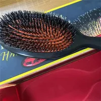 Profesjonalny BN2 Pocket Bristle Nylon Hair Brush Miękka poduszka Superior klasy Bristles Bristles Smins z pudełkiem prezentowym222y