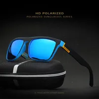 Nuevas gafas de sol polarizadas Aviaci￳n para hombres Dibujos de conducci￳n de gafas de sol masculinos para hombres dise￱ador retro barato Oculos318j