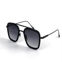 تصميم الأزياء MAN Sunglasses 006 Square Frames Vintage Popula Style UV 400 Syewear Outdoor With242e