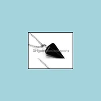 Kunsthandwerkskegel Anh￤nger Halskette 4 QQ2 Drop Lieferung 2021 Hausgartenkunst Crafts Bdessports DHS4R