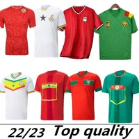 2023 2024 Ghana Morocco soccer jerseys Cup Senegal MANE Hakimi SAISS 23 24  Cameroun maillot de foot Ziyech national KOUYATE SARR team Serbia Egypt