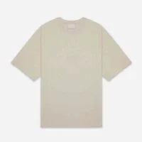 Мужские футболки Hip Hop Essentials Designals Дизайнер T Рубашки короткая смещение 2021Ss Футболка с рукавом много ниток бренд модный бренд серый коричневый мох 22