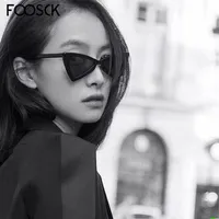 Foosck Australia estilo vintage gafas de sol de ojo de gato mujeres de las mujeres cateye gafas uv4002074